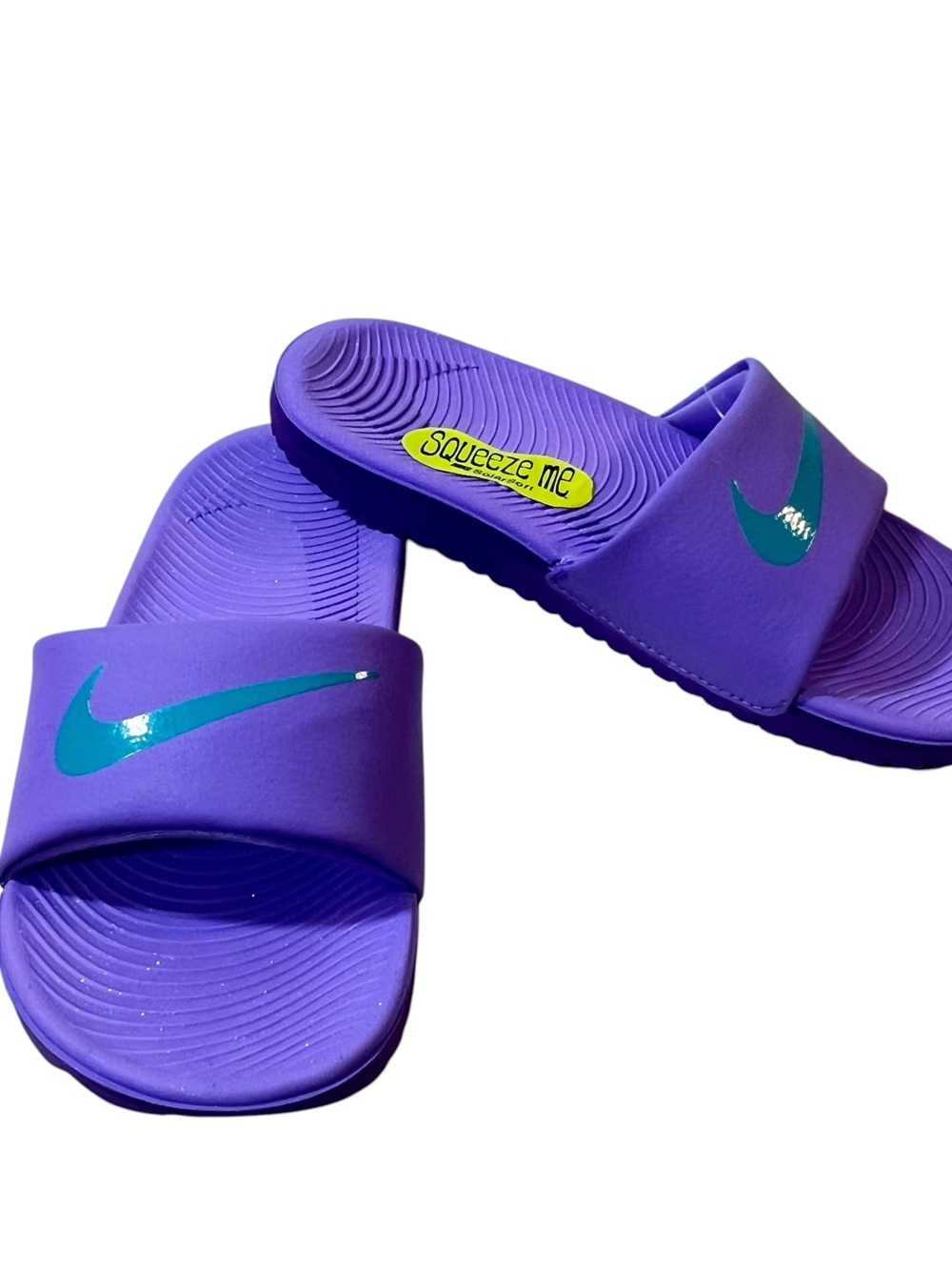 Nike Kawa Slide Girls Size 13 New Violet